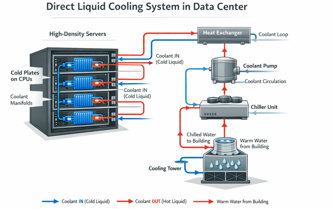 Metals, Manufacturing, and Direct Liquid Cooling in Data Centers